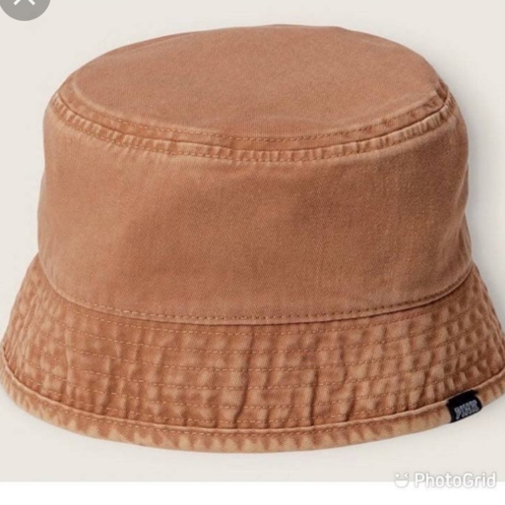 Victoria's Secret Pink Brown bucket hat. New.